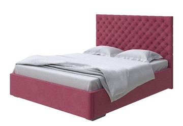 Кровать двуспальная Modena 200x200, Велюр (Casa Винный) в Тюмени