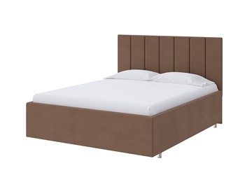 Спальная кровать Modern Large 140х200, Велюр (Forest 514 Светло-коричневый) в Тюмени