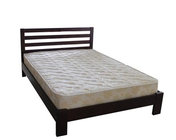 Двуспальная кровать Боринское Ника 1600, Орех в Тюмени