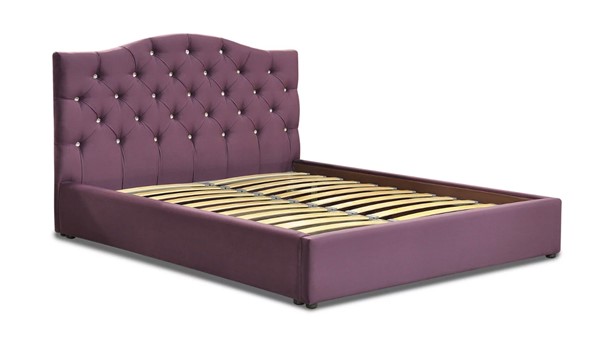 Двуспальная кровать Оливия 160х200 с ортопедическим основанием в Тюмени - изображение