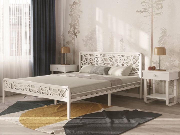 Кровать Орион, 1600, белый в Тюмени - изображение 1
