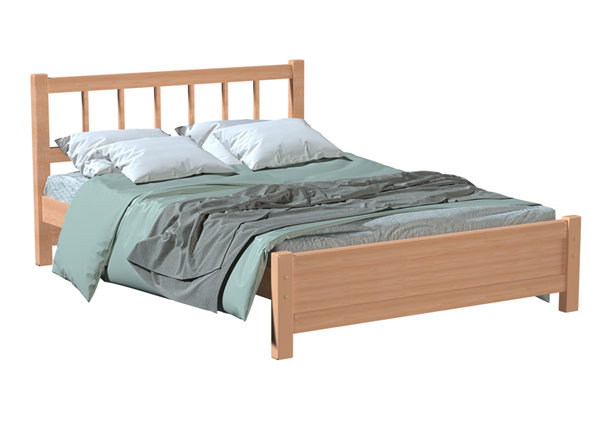 Кровать спальная Прага 160х190 с оcнованием в Тюмени - изображение