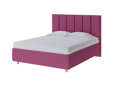 Кровать спальная Routa 180х200, Рогожка (Savana Berry (фиолетовый)) в Тюмени