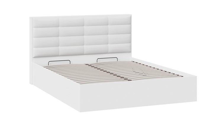 Кровать 2-х спальная Агата тип 1 (Белый) в Тюмени - изображение 1