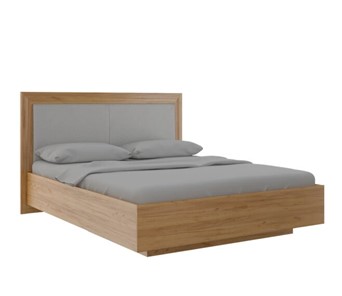Кровать в спальню с подъемным механизмом Глэдис М33 (Дуб золотой) в Ишиме