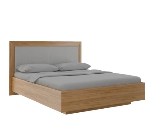 Кровать в спальню с подъемным механизмом Глэдис М33 (Дуб золотой) в Заводоуковске - изображение