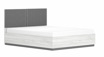 Кровать с подъемным механизмом двуспальная Винтер-16, винтерберг/темно-серый/спейс графит в Тюмени