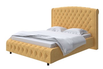 Кровать 2-спальная Salvatore Grand 140x200, Букле (Beatto Куркума) в Тюмени