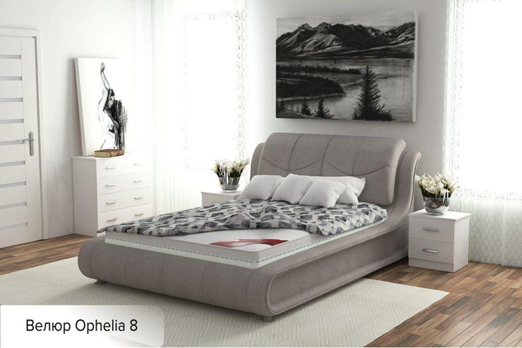 Спальная кровать Сицилия 180х200 (с основанием) в Заводоуковске - изображение 6