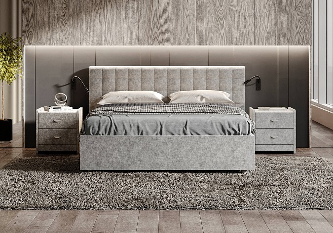 Кровать в спальню Siena 200х200 с основанием в Тюмени - изображение 3