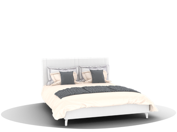 Кровать спальная Siena (КМ-01, 1600) под ПМ в Тюмени