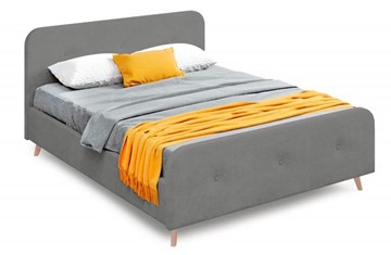 Спальная кровать Сиерра 1800 (с подъемным механизмом и коробом) Торонто серый в Тюмени