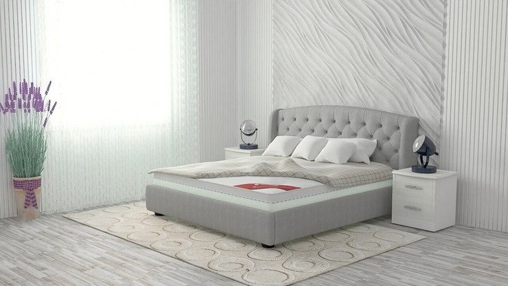 Кровать Сильва 180х200 (с основанием) в Тюмени - изображение 5