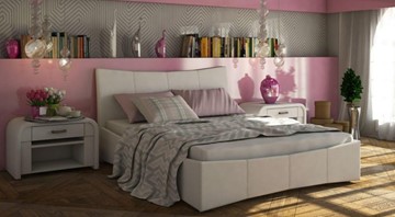 Кровать двуспальная Stella с ортопедической решеткой 160х190 в Заводоуковске - предосмотр 3