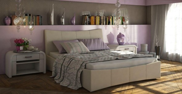Двуспальная кровать Stella с ортопедической решеткой 160х200 в Тюмени - изображение