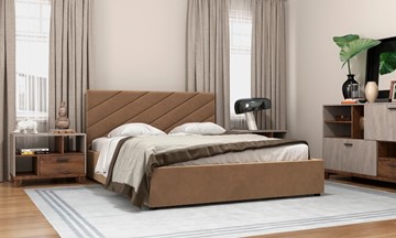 Спальная кровать Юта 160х200 (вариант 3) без основания в Заводоуковске