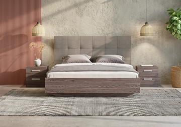 Спальная кровать Vena (ясень анкор) 160х200 с основанием в Тюмени - предосмотр 1