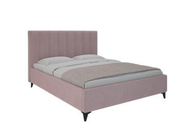 Кровать 2-спальная с подъемным механизмом Боринское Венеция 1400, Розовый в Тюмени