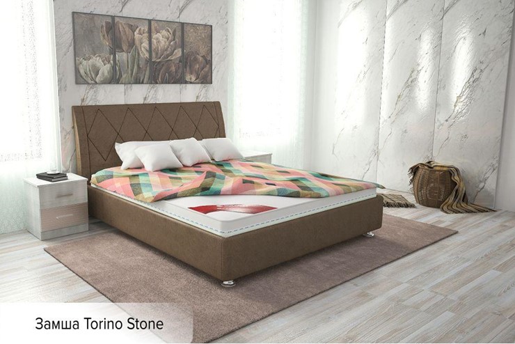 Кровать 2-спальная Верона 180х200 (с основанием) в Тюмени - изображение 6