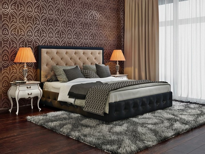 Кровать в спальню Virdjinia размер 160*200 с основанием в Тюмени - изображение 2