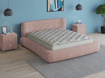 Кровать Zephyr 160х200, (Велсофт Винтажный розовый) в Заводоуковске - предосмотр