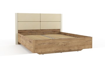 Кровать с подъемным механизмом НМ 040.52 «Livorno» Панакота Софт в Тюмени