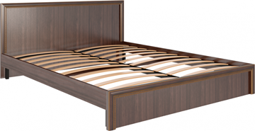 Двуспальная кровать Беатрис М07 (Орех Гепланкт) в Заводоуковске