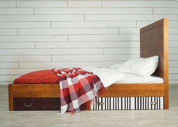 Кровать спальная Gouache Birch с ящиками (M10516ETG/4) в Заводоуковске - предосмотр 6