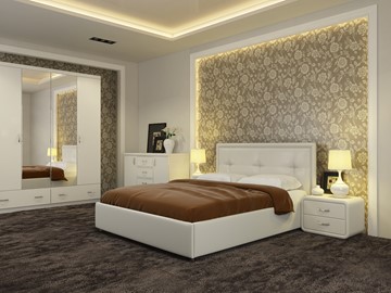 Двуспальная кровать Adele размер 180*200 с основанием в Заводоуковске - предосмотр 2
