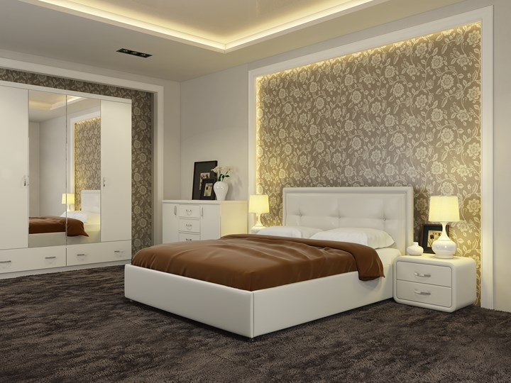 Двуспальная кровать Adele размер 180*200 с основанием в Тюмени - изображение 2
