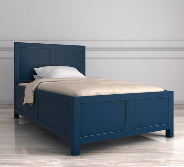 Кровать полутороспальная Jules Verne, (JV12ETGB), синий в Заводоуковске - изображение 1