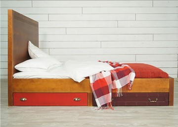 Кровать спальная Gouache Birch с ящиками (M10516ETG/4) в Заводоуковске - предосмотр 5