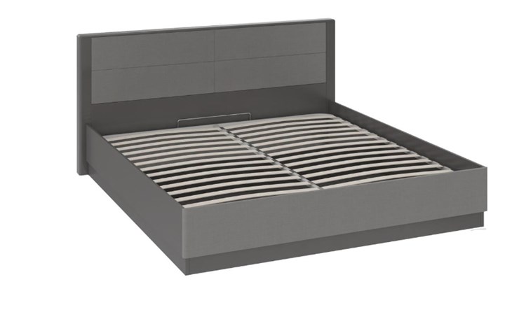 Кровать с механизмом 2-спальная Наоми 1600, цвет Фон серый, Джут СМ-208.01.02 в Заводоуковске - изображение 1