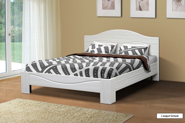Кровать спальная Ева-10 2000х1600 в Заводоуковске - изображение