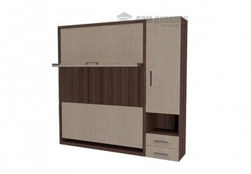 Кровать-шкаф Smart (К 1600+ШП), шкаф правый в Ишиме