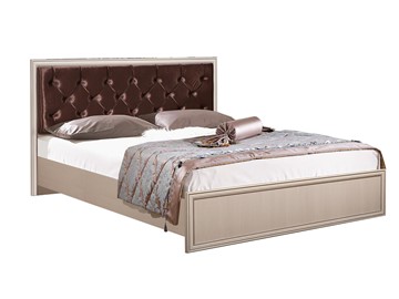 1,5-спальная кровать с подъемным механизмом Габриэлла 06.121-01 (1400 мм) Вудлайн кремовый в Тюмени