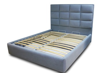 Кровать с подъемным механизмом с низкими ножками Беатрис 152х215 см в Тюмени - предосмотр 1