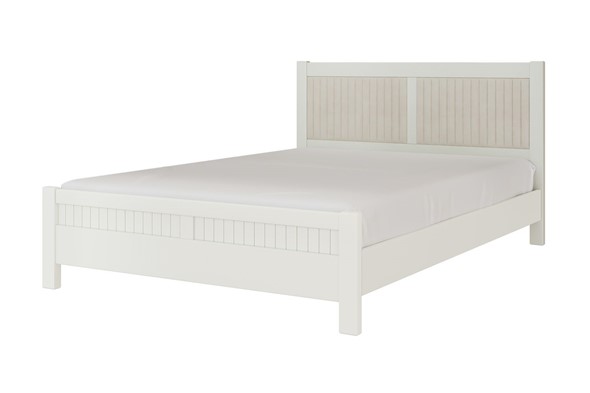 Кровать спальная Фрида (белый античный) 160х200 в Заводоуковске - изображение