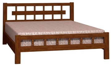Кровать 2-х спальная Натали-5 (Орех) 160х200 в Тюмени - предосмотр 1