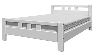 Кровать Вероника-2 (Белый Античный) 140х200 в Ишиме - предосмотр