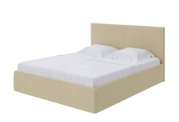 Двуспальная кровать с механизмом Alba 180х200, Велюр (Forest 4 Бежевый) в Тюмени