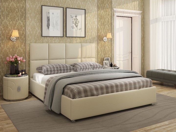 Кровать с подъемным механизмом Jaklin размер 180*200 в Тюмени - изображение 2