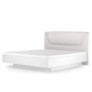 Кровать с механизмом Марсель-11 (Белый, ткань Catania white) 1600 в Тюмени