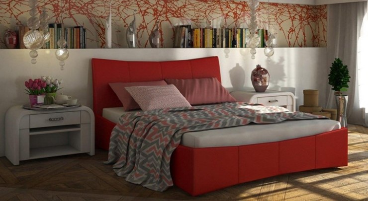 Двуспальная кровать с механизмом Stella 180х200 в Заводоуковске - изображение 4