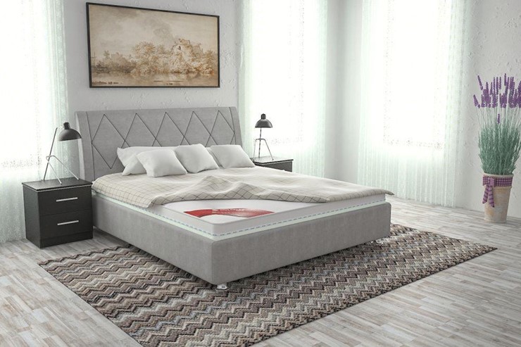 Кровать с подъемным механизмом Верона 160х200 (с коробом) в Тюмени - изображение 3