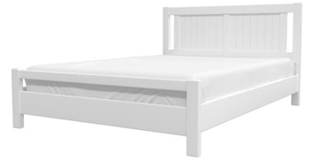 Кровать полутороспальная Ванесса из массива сосны (Белый Античный) 140х200 в Заводоуковске