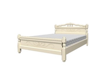 Кровать 1-спальная Карина-5 (Слоновая кость) 90х200 в Тюмени