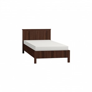 Кровать 1-спальная Sherlock 45 + 5.1 Основание с гибкими ламелями металл 900, Орех шоколадный в Заводоуковске
