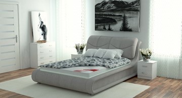 Двуспальная кровать Сарма Сицилия 160х200 (с основанием) в Тюмени