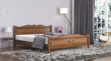 Спальная кровать СВ-Стиль Венеция 160*195 с основанием в Тюмени